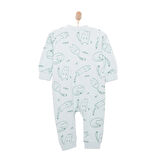 Bebetto Yenidoğan Organic Sleepy Cat Patiksiz Tulum Unisex