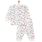 HelloBaby Kız Unicorn Desenli Uzun Kol Pijama Takımı