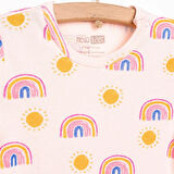 HelloBaby Gökkuşağı Kısa Kol Body