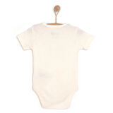 HelloBaby Hayvan Desenli Kısa Kol Body Kız Bebek