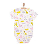 HelloBaby Hayvanlar Ksıa Kol Body