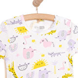 HelloBaby Hayvanlar Ksıa Kol Body