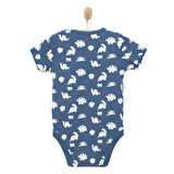 HelloBaby Desenli Kısa Kol Body Erkek Bebek
