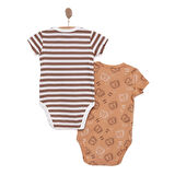 HelloBaby Erkek 2li Kısa Kol Body Erkek Bebek