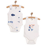 HelloBaby Erkek 2li Atlet Body Erkek Bebek