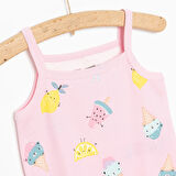 HelloBaby Kız İp Askılı Body Kız Bebek