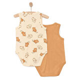 HelloBaby Ayı Desen 2'li Atlet Body