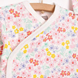 HelloBaby Kız Zıbın-Şapka-Patikli Alt Kız Bebek