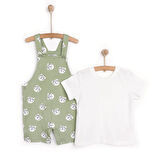 HelloBaby Basic Şort Salopet-Tshirt