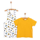 HelloBaby Basic Şort Salopet-Tshirt