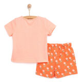 HelloBaby Motto Girl Tshirt-Şort