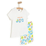 HelloBaby Motto Girl Kız Tshirt-Tayt Kız Bebek