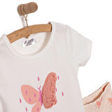 HelloBaby Motto Girl Kız Tshirt-Tayt Kız Bebek
