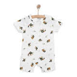 HelloBaby Yenidoğan Erkek Kısa Tulum Erkek Bebek