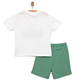 HelloBaby Motto Boy Erkek Tshirt-Şort Erkek Bebek
