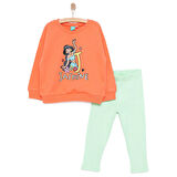 Disney Prenscess Kız Sweatshirt - Tayt Kız Bebek
