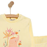 HelloBaby Basic Kız Fil Baskılı Eşofman Takımı Kız Bebek