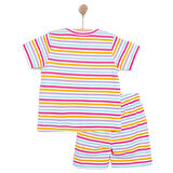 HelloBaby Kız Kısa Kol Pijama Takımı Kız Bebek