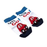 HelloBaby Erkek Oyuncaklı Çorap Erkek Bebek