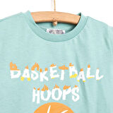 HelloBaby Basic Erkek Basketbol Baskılı Şortlu Takım Erkek Bebek