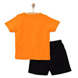 HelloBaby Basic Desenli Şortlu Takım Erkek Bebek