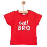 HelloBaby Big Bro Baskılı Basic  Tshirt Erkek Bebek