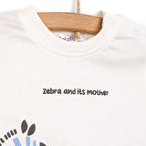 Bebetto Yenidoğan Walking Zebra Tshirt-Şort Erkek Bebek