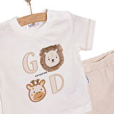 Bebetto Yenidoğan Good Adventure Tshirt-Şort Erkek Bebek