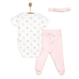 Bebetto Flowers Kız Bandana-Body-Alt Kız Bebek