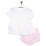 Bebetto Yenidoğan Mini Heart Tshirt - Şort Takım Kız Bebek