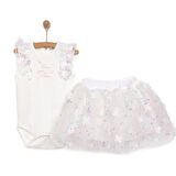 Bebetto Yenidoğan Cute Fairy Bluz-Etek Kız Kız Bebek