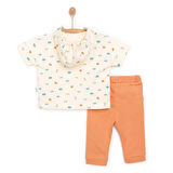 Bebetto Yenidoğan Sürprise Travel Erkek Tshirt-Patiksiz Alt Erkek Bebek