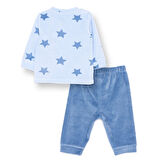 HelloBaby Yenidoğan Kadife Sweatshirt-Pa