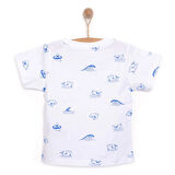 HelloBaby Baby Shark Erkek Tshirt Erkek Bebek