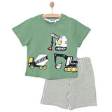 Midimod Fun World 3D Erkek Tshirt-Şort Erkek Bebek