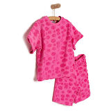 HelloBaby Little Blooms Kız Tshirt-Şort Kız Bebek