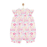 HelloBaby Little Blooms Kız Kısa Tulum Kız Bebek