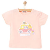 HelloBaby Basic Baskılı  Tshirt Kız Bebek