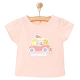 HelloBaby Basic Baskılı  Tshirt Kız Bebek