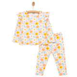 HelloBaby Daisy Kız Tshirt-Tayt Kız Bebek