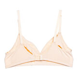 baby mom Anne Giyim Basic Kapsız Emzirme Sütyeni Beyaz