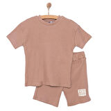 HelloBaby Safari Line Erkek Tshirt-Şort Erkek Bebek