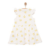 HelloBaby Basic Kız Çiçek Desenli Elbise Kız Bebek