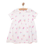 HelloBaby Basic Kız Çiçek Desenli Elbise Kız Bebek