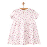 HelloBaby Basic Kız Leopar Desenli Elbise Kız Bebek