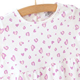 HelloBaby Basic Kız Leopar Desenli Elbise Kız Bebek