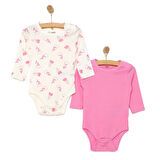 HelloBaby Kız 2li Uzun Kol Body Kız Bebek
