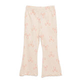 HelloBaby Basic Kız Fiyonk Desenli İspanyol Paça Kaşkorse Tayt Kız Bebek