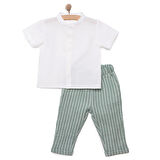 HelloBaby Tropic Summer Erkek Gömlek-Pantolon Erkek Bebek