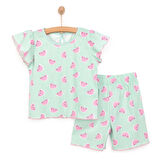 HelloBaby soft colourful Tshirt-Şort